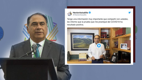 Gobernador de Guerrero, da positivo a COVID-19