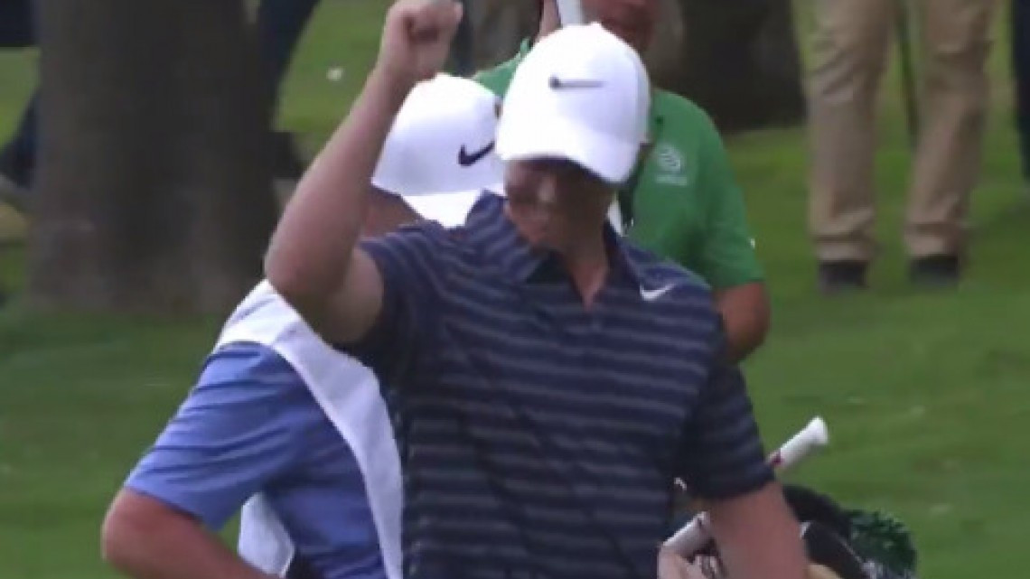 Rory Mcllroy hace "águila" en el World Golf Championship México