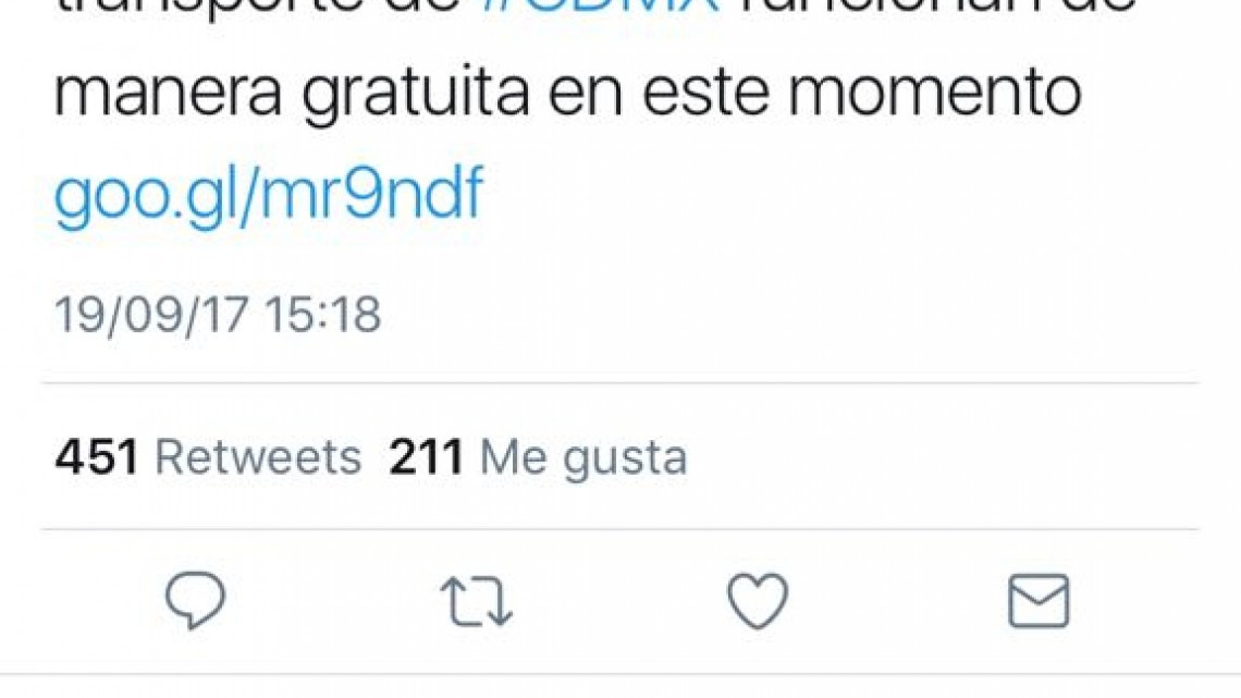 Nuevas tecnologías crean llamados de apoyo por sismo