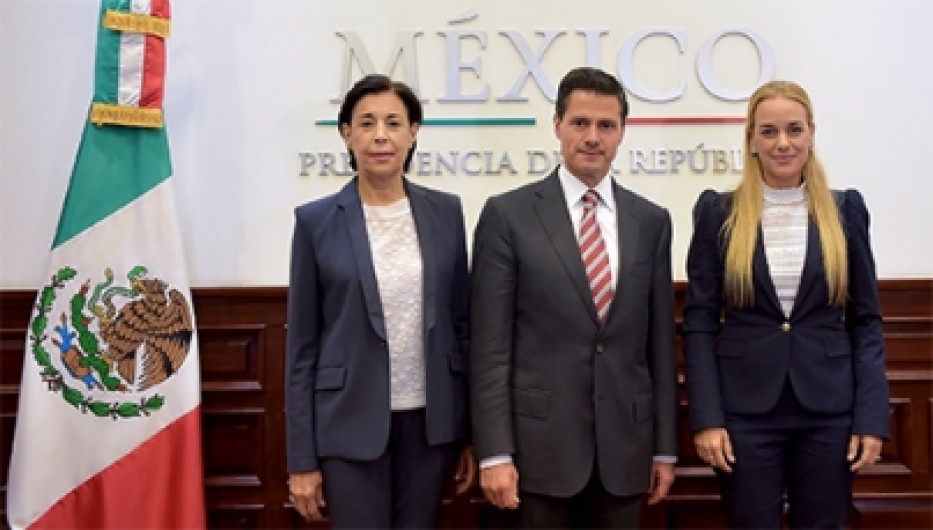 Peña Nieto y Lilián Tintori dialogan sobre situación política de Venezuela