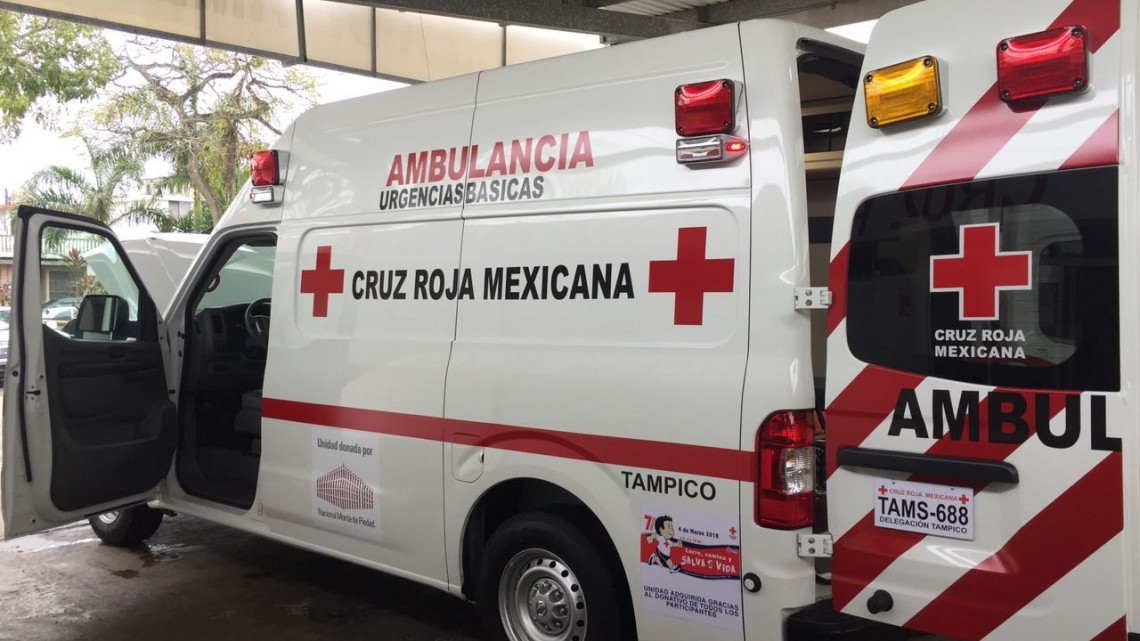 Cruz Roja de Tampico estrena ambulancia
