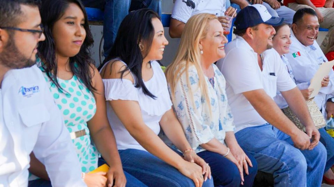 Alcaldesa de Altamira inaugura Campeonato Estatal de Beisbol 