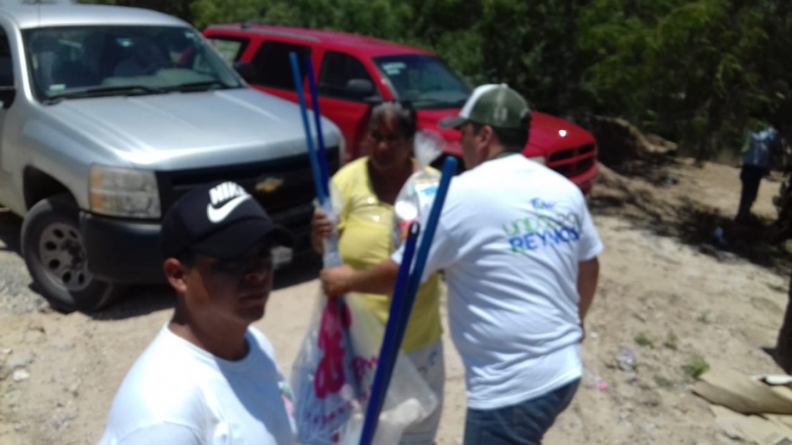 DIF Tamaulipas envía brigadistas al ejido Los Corrales 