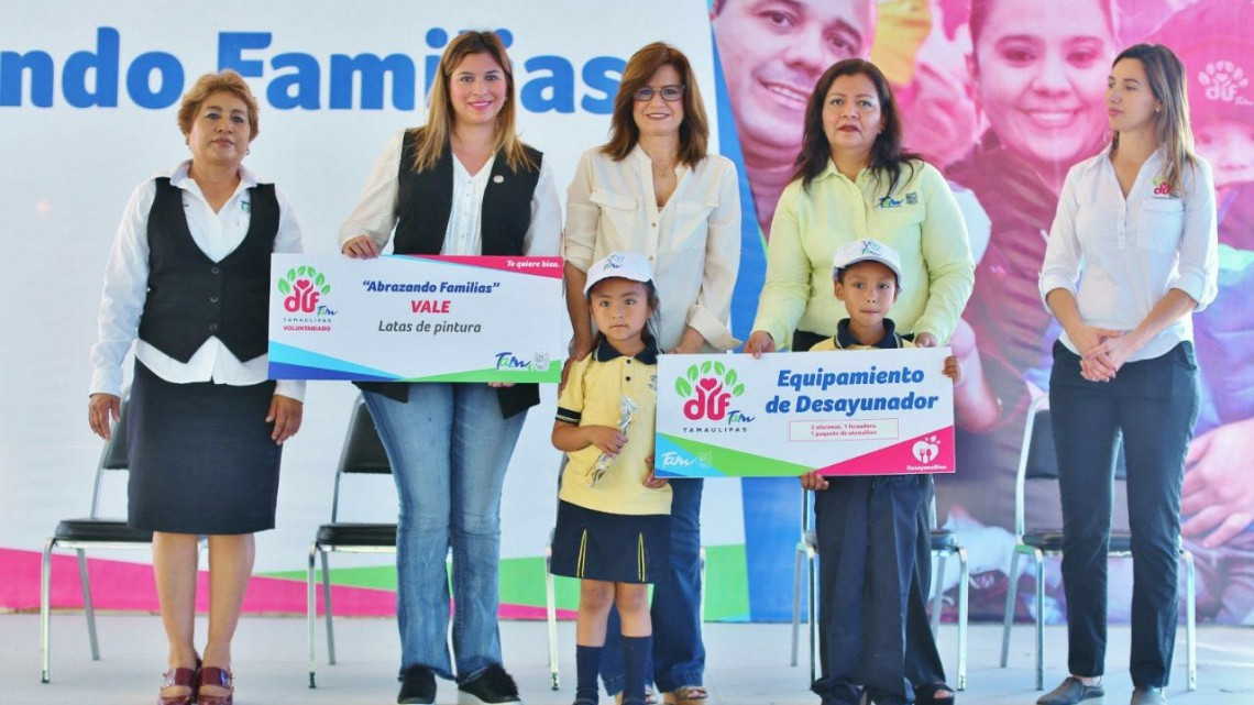 Lleva DIF Tamaulipas programa "Abrazando Familias”