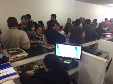 Vandalizan cajero de actas de nacimiento en Madero