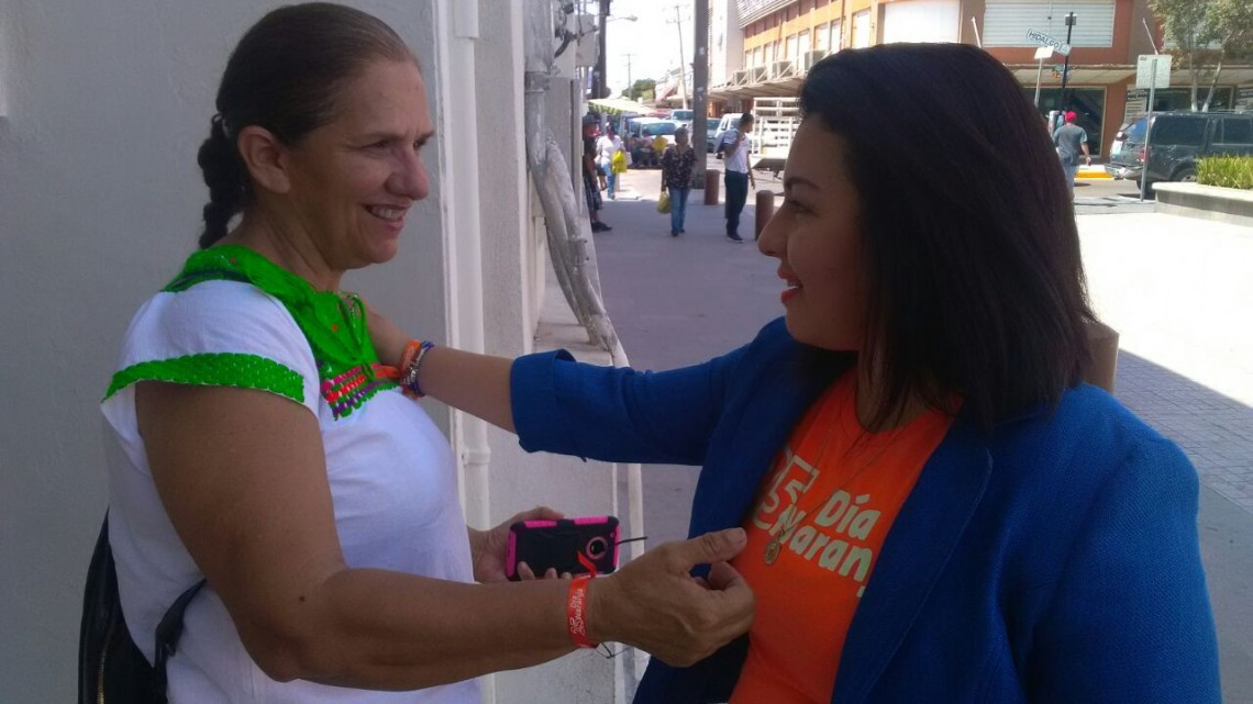 Conmemoran "Día Naranja de la No Violencia contra Mujeres y Niñas" 