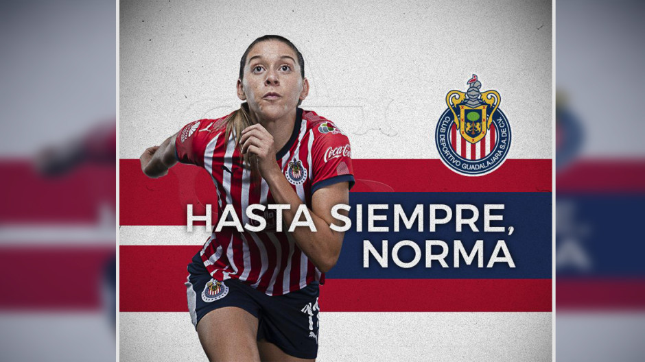 Chivas Femenil anuncia la salida de Norma Palafox
