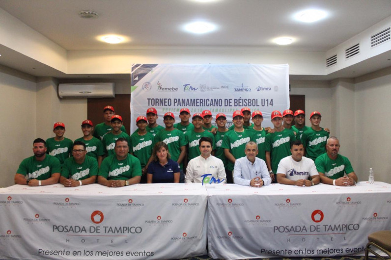Tamaulipas recibe el Campeonato Panamericano de béisbol U14