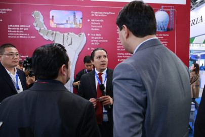 Presenta Tamaulipas stand de energía en el WOGE 2024