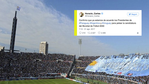 Paraguay también quiere el Mundial 2030