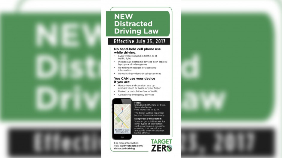 Prohibido uso de celular al conducir en Hidalgo, Texas