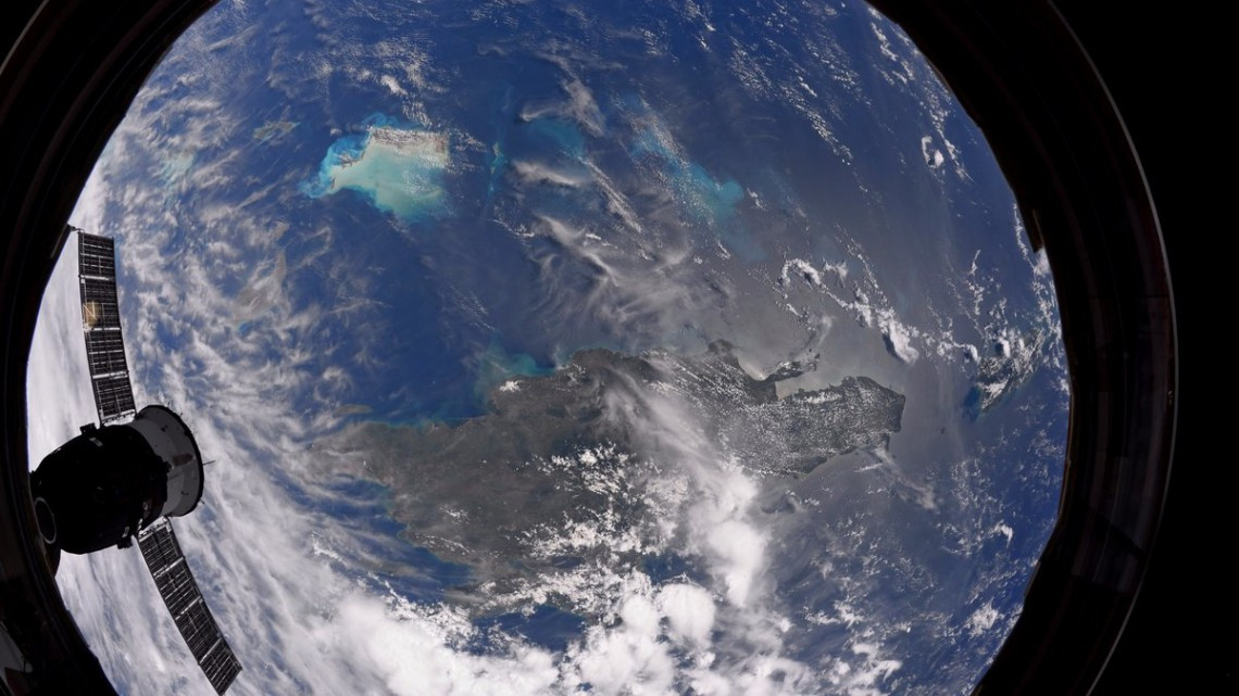 Astronauta comparte fotografías de "Irma"