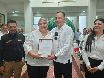 Asume el cargo como titular del Crede en Matamoros Mara Castillo 