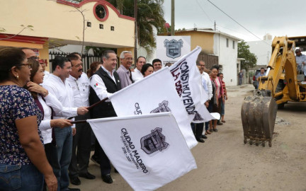 Arrancará Alcalde de Madero importante programa de obra pública 