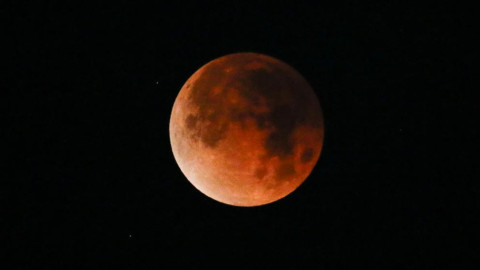 Así se vivió la superluna azul de sangre en el mundo