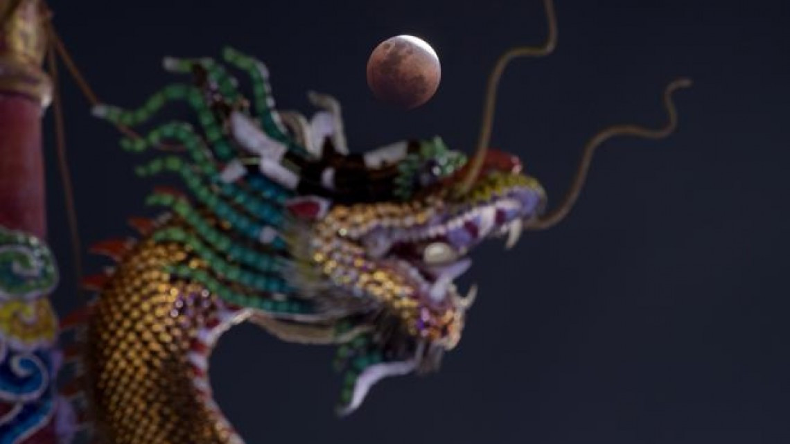 Así se vivió la superluna azul de sangre en el mundo