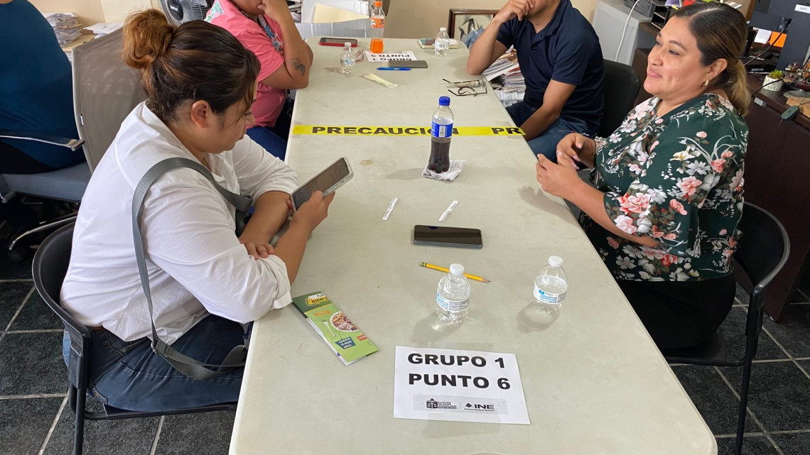 Concluyen INE y Ietam con la entrega de paquetes electorales