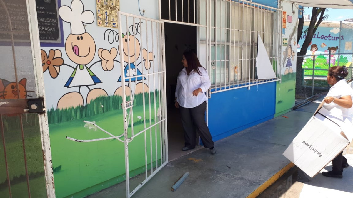 Siguen robos a escuelas de Reynosa