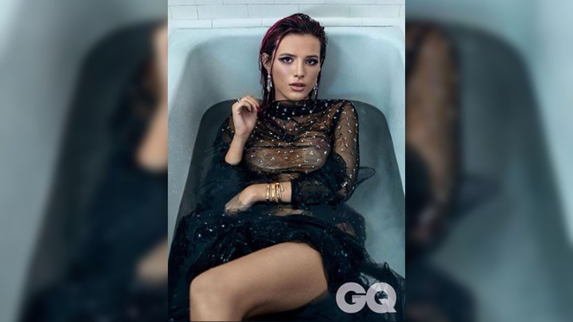 Bella Thorne posa para la revista GQ