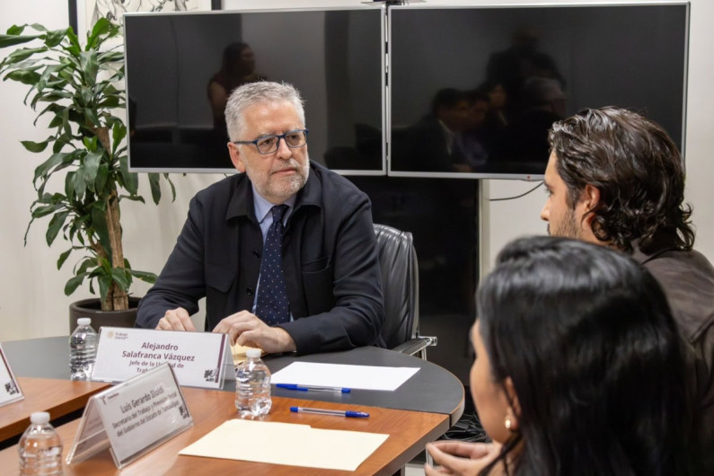 Fortalece Tamaulipas defensa laboral con firma de convenio entre STPS Federal y Estatal