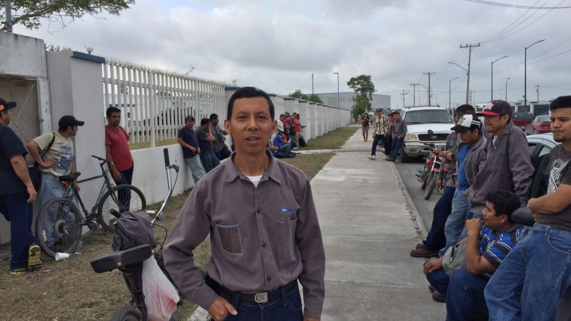Paran labores obreros de Mecalux en Matamoros 