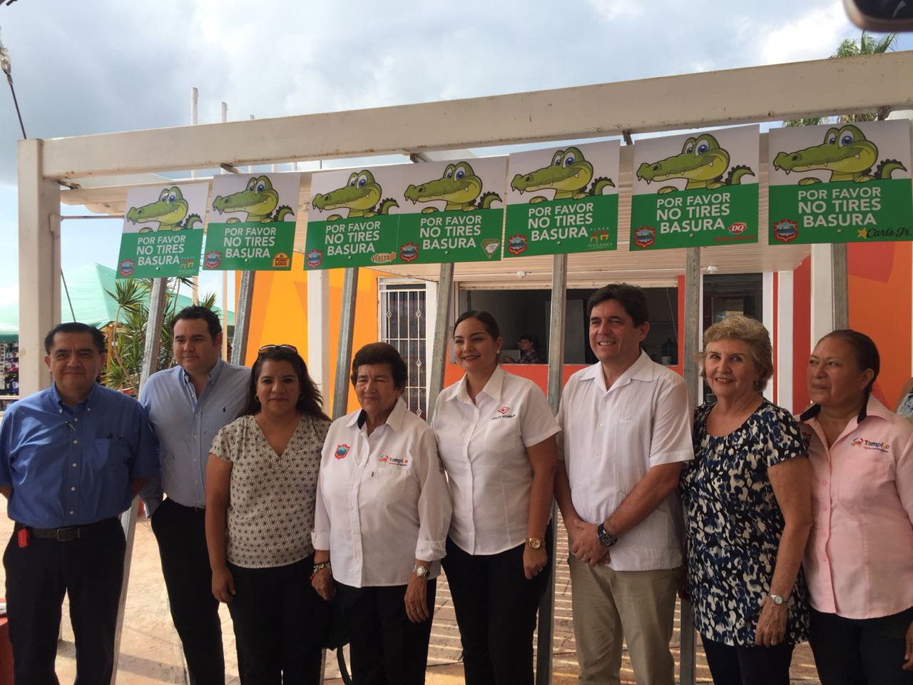 Gobierno de Tampico y sector privado suman esfuerzos para limpieza de la ciudad