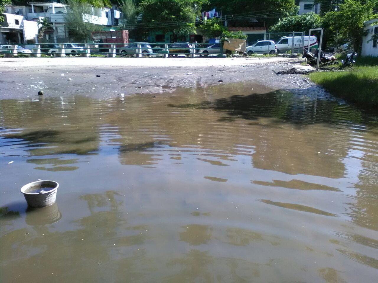  Río Pánuco en niveles críticos, sistema lagunario se desborda