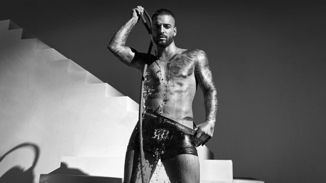 “Maluma, baby” en la nueva campaña de Calvin Klein