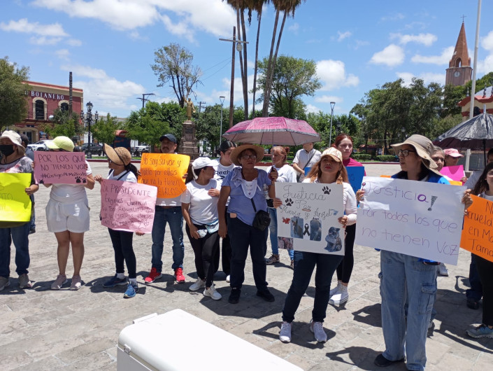 Marchan para exigir justicia por 2 animalitos cruelmente sacrificados