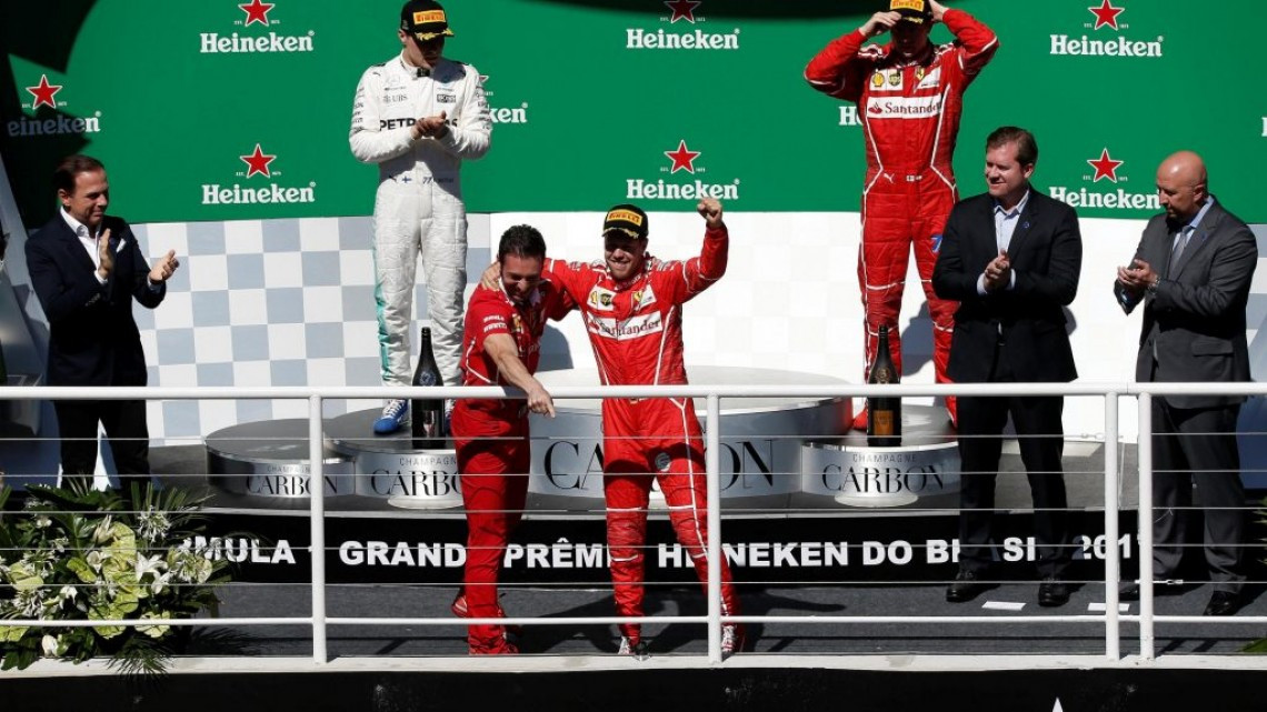 Sebastian Vettel se impone en el GP de Brasil 2017