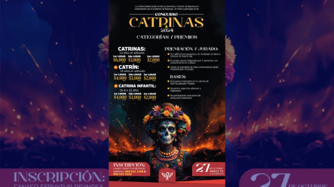 Anuncia Alcalde de Reynosa Concurso de Catrinas 2024 