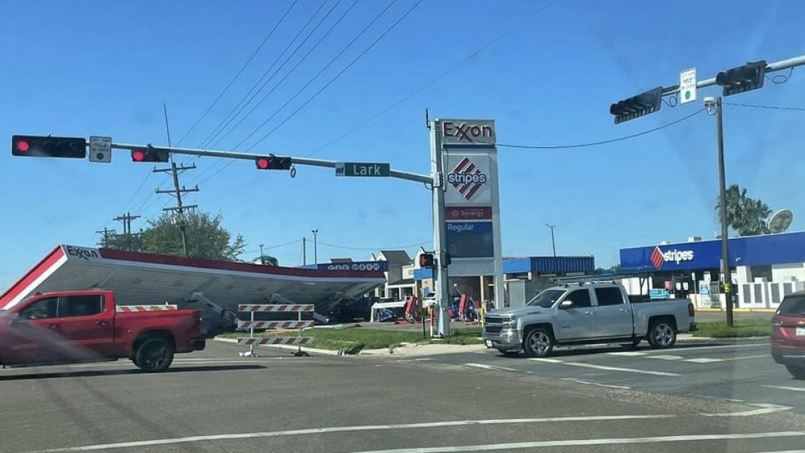 Tormenta causa severos daños en McAllen