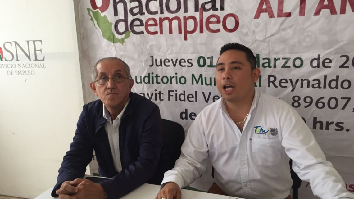 Se realizará la sexta feria Nacional del empleo en Altamira