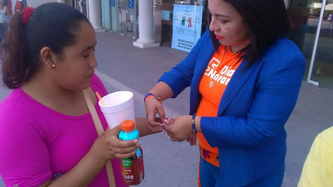 Conmemoran "Día Naranja de la No Violencia contra Mujeres y Niñas" 