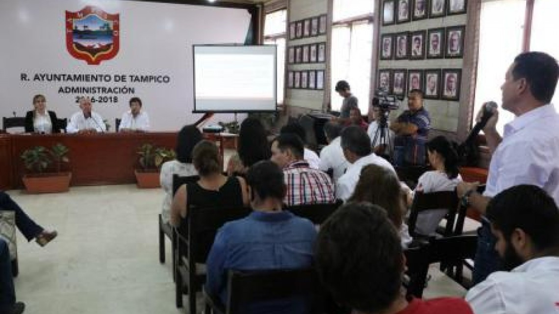 Presenta Ayuntamiento de Tampico y la API proyecto de Reconversión del Puerto