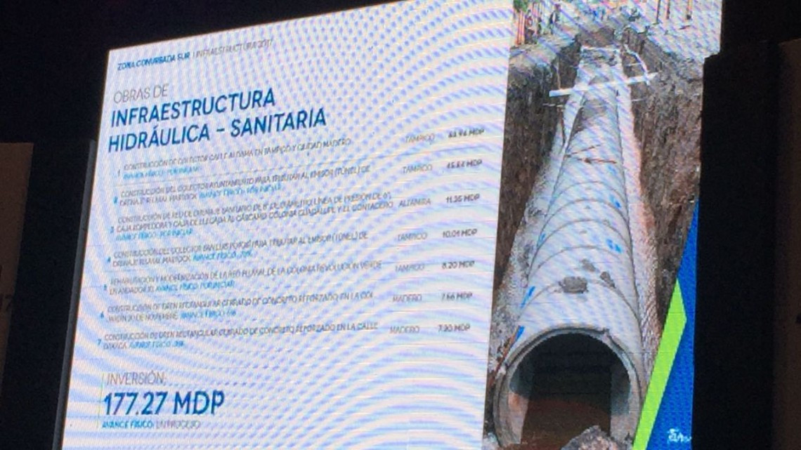Presentan Plan de Infraestructura 2017 zona conurbada sur