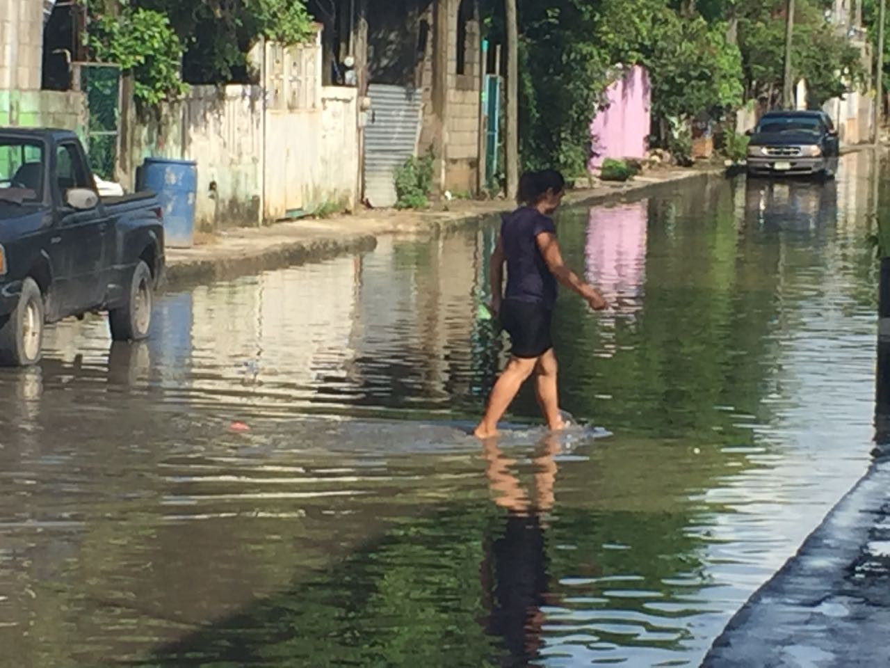 Tamesi inunda nueve manzanas en la Moscú