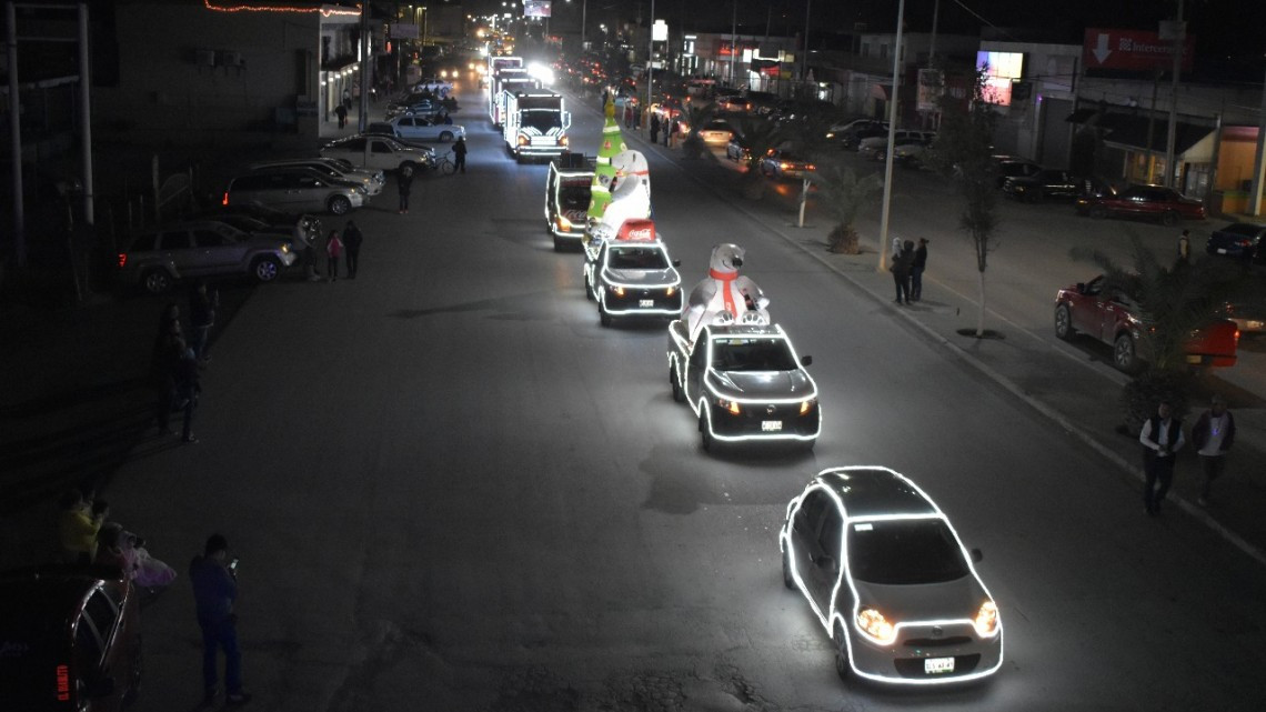 Espectacular “Desfile Navideño, Río Bravo 2018”