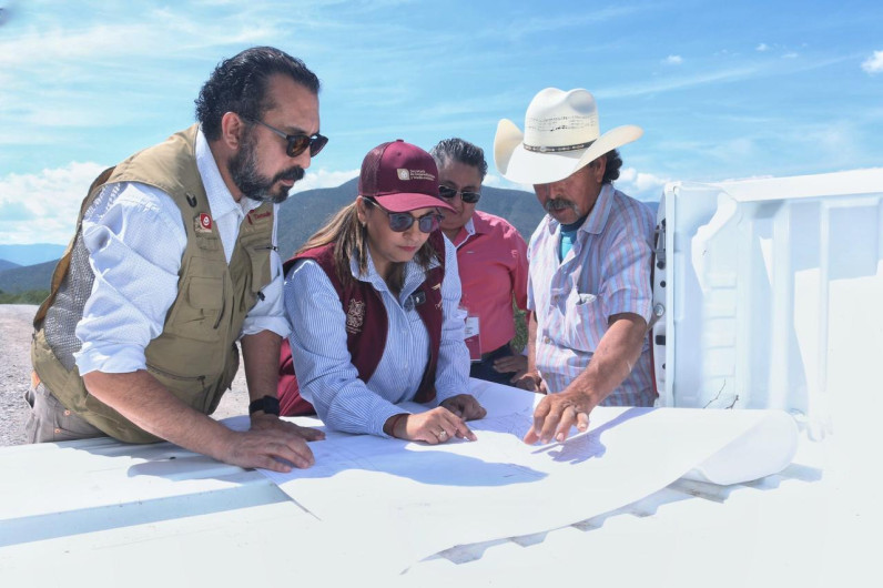 Busca SEDUMA garantizar certeza jurídica en ejidos afectados por grietas en el altiplano