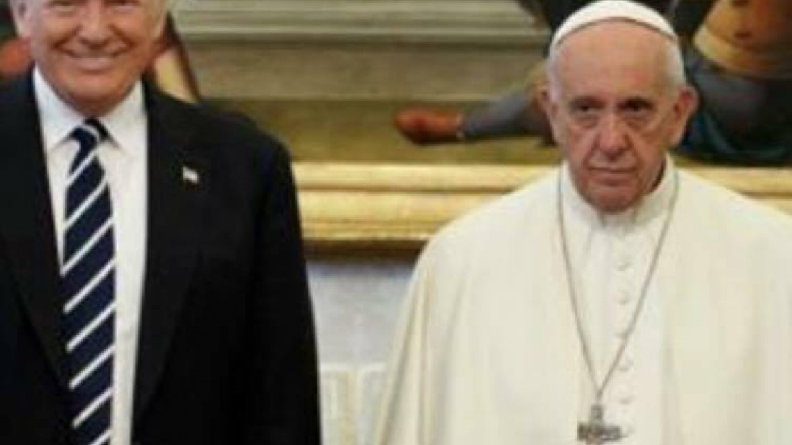 La visita de los Trump al Papa en memes