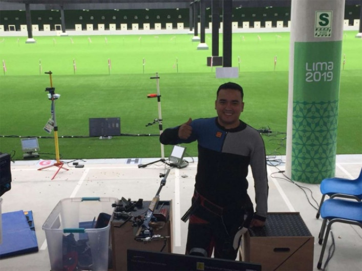 José Luis Sánchez se cuelga el bronce en rifle 50 metros
