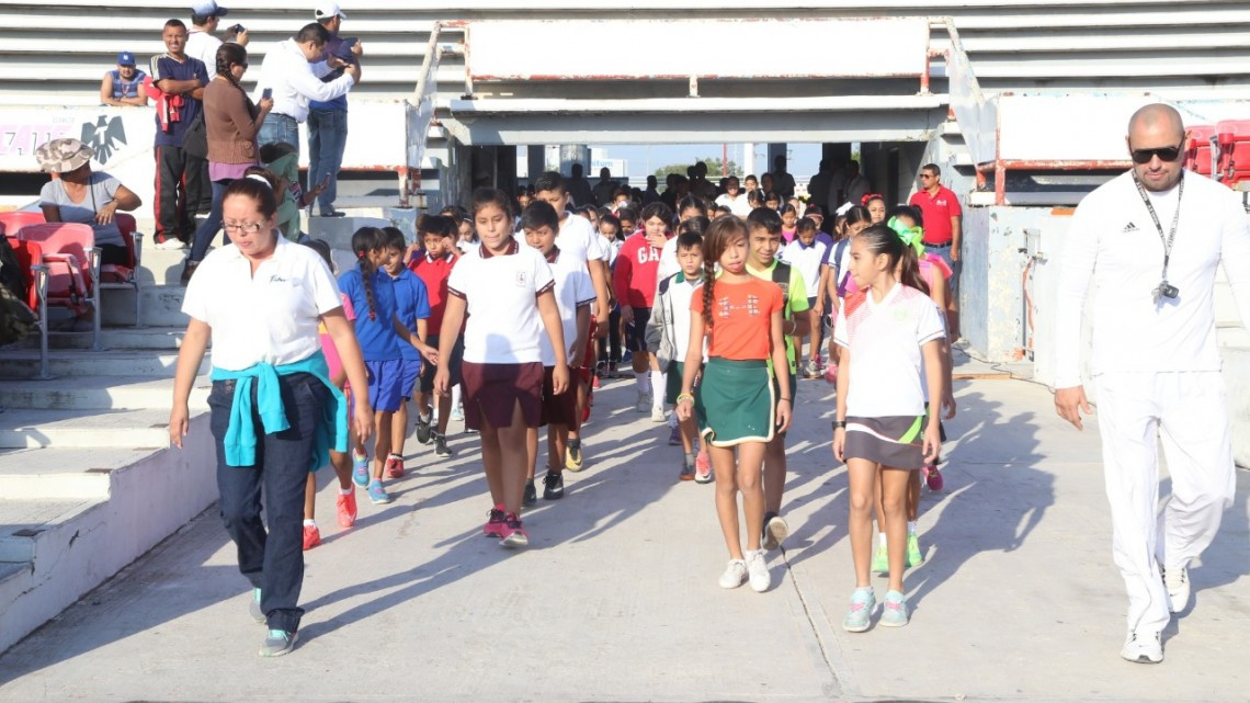 Etapa local de Juegos Deportivos Escolares es inaugurada