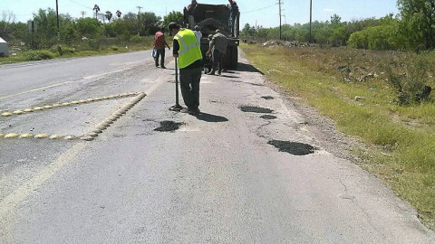 Supervisa Alcaldesa mantenimiento de la carretera interestatal