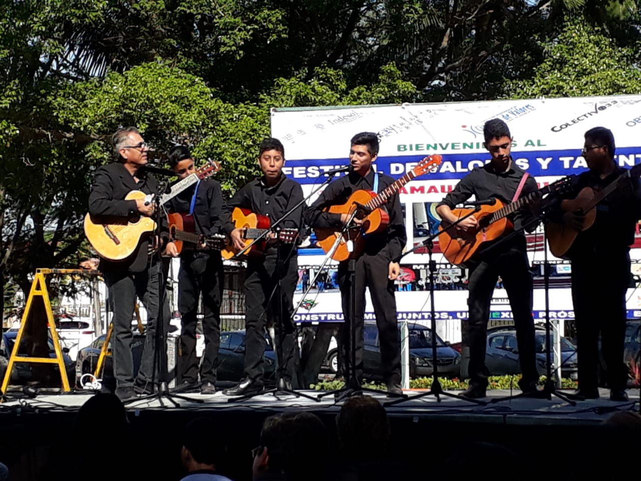 Con el talento de jóvenes fomentan valores, en plazas públicas y colonias de la zona sur del estado