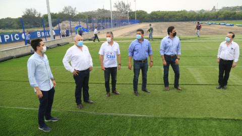 Supervisa Gobernador infraestructura social y deportiva en Tampico