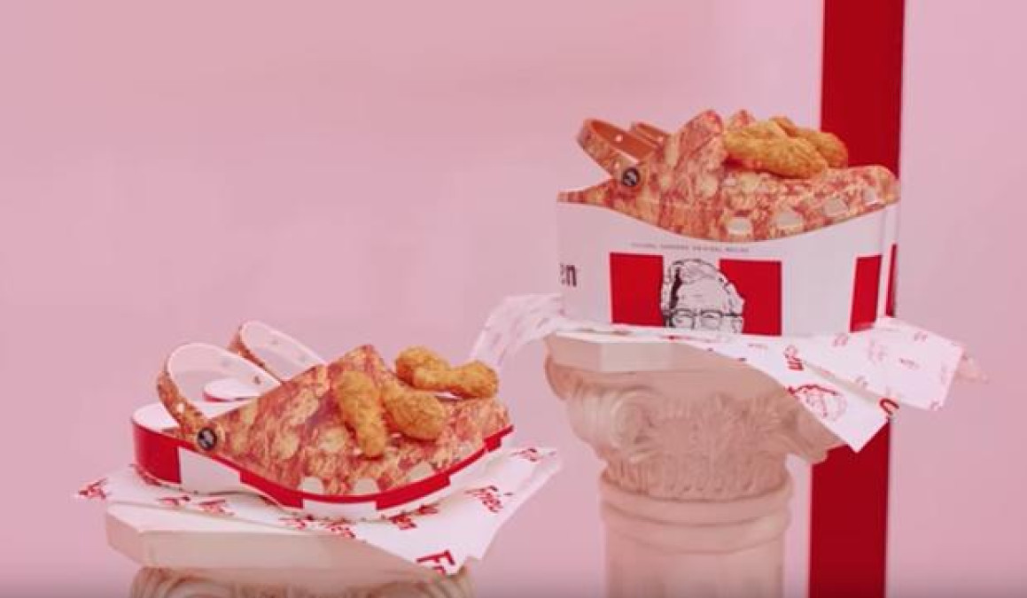 ¿Eres amante del pollo frito? KFC y Crocs estrenan este nuevo calzado
