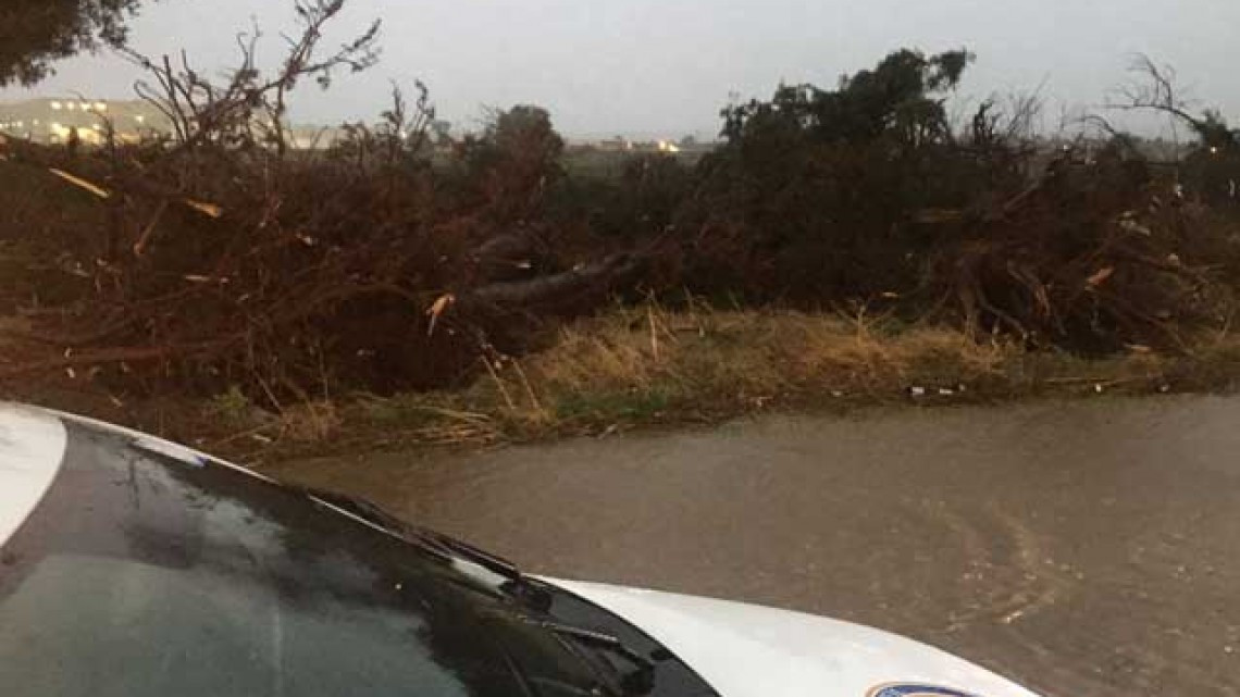 Registran tornado en Puebla