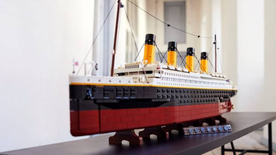 LEGO lanza set de la réplica exacta del Titanic