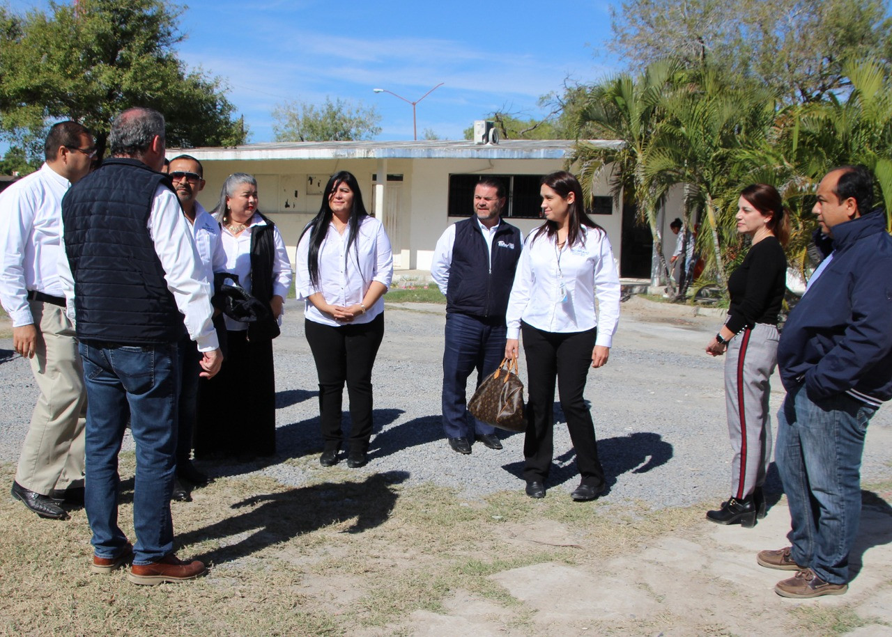 Secretario de Turismo del Estado visita las instalaciones del DIF Río Bravo