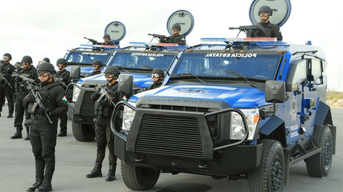 Entrega Gobierno del estado unidades TPV Sandcat